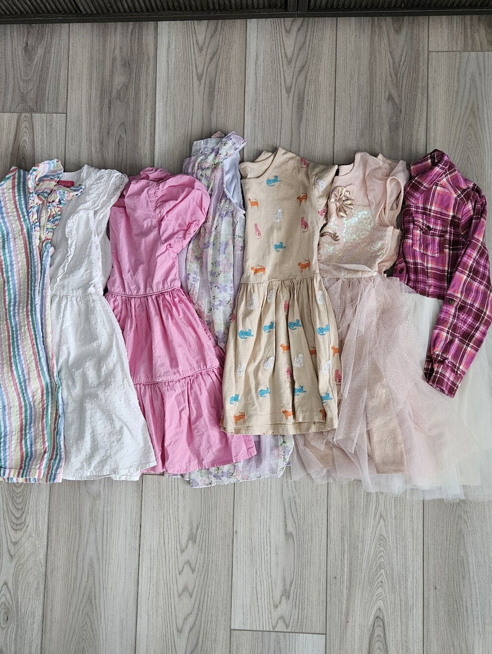 Girls Dress Bundle - Size 6 (7-Piece Lot) - Zunie, Blueberi Boulevard, Lilt